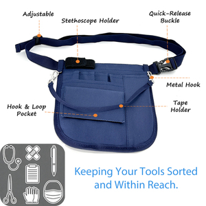 Riñonera Organizadora Multicompartimentos con Porta Cintas, Portátil y Duradera, Bolsa de Cinturón para Enfermeras, Productos Promocionales de Marca - Product Image 3