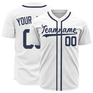 Estilo clásico vintage En stock Deportes Ropa de béisbol Jerseys Servicio OEM Diseño en blanco Buena calidad Camisetas de béisbol Venta - Product Image 1