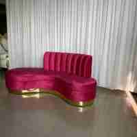 Fauteuil Trône de Luxe pour Hôtels, Canapé Design Moderne 3 Places pour Événements, Restaurants, Villas et Salles à Manger - Vente en Gros