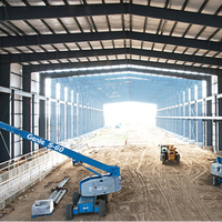 Entrepôts polyvalents : Solution de structure en acier léger moderne, haute résistance au vent pour une gestion efficace du stockage, préfabriqués