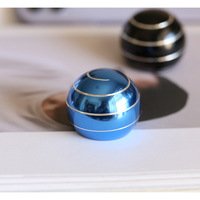 Jouet de bureau rotatif de qualité supérieure, jouet de bureau rotatif, gyroscope à doigts avec fil argenté, jouet de bureau cinétique, jouet anti-stress, cadeau
