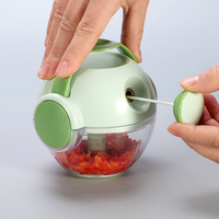 Échantillon gratuit trancheur d'ail de cuisine robot alimentaire manuel hachoir à légumes