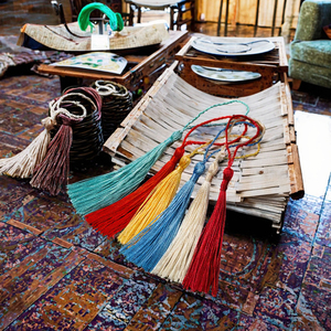 Tianyun 20 anni di esperienza nella produzione di frange di nappe fatte a mano fai da te 100% cordoncino in poliestere per uso decorativo - Product Image 3