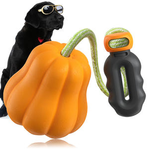 Juguete para perros de Halloween con forma de calabaza TPR, juguete para perros que camina, pelota para mascotas, <span class=keywords><strong>entrenamiento</strong></span> para perros, juguetes para masticar, <span class=keywords><strong>mordedor</strong></span> para agresivo - Product Image 1