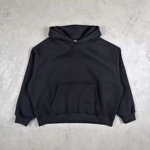 <b>Men's</b> Hoodies Sweatshirts Heavyweight American Streetwear 100% Cotton Oversized Puff Printing Hoodie - Product Image 1