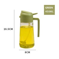 Nouveau design ODM/OEM – Distributeur d'huile 2-en-1 en PEHD avec pompe pour cuisson et pâtisserie