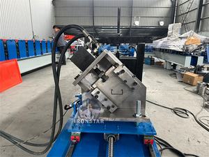 Mesin Pembentuk Rol Dingin Otomatis Penuh 2 in 1 60*27 mm untuk Pembuatan Stud dan Track Light CD UD pada Papan Gypsum - Product Image 6