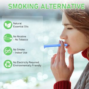 Palo masticable de silicona transpirable OEM con aceite esencial Respirador de regalo novedoso Palo masticable de silicona - Product Image 2