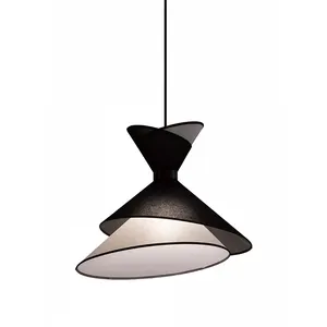 Moderne Minimalistische Home Decoratieve Plafondverlichting Lamp Led Stof Opknoping Jurk Stijl Hanglamp