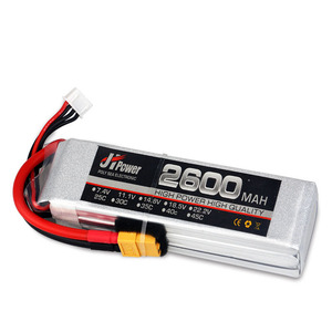 แบตเตอรี่ Lipo 7.4V 2600mAh 2S 60C อัตราสูงสำหรับเครื่องบิน RC แบบปีกคงที่การควบคุมระยะไกล - Product Image 4