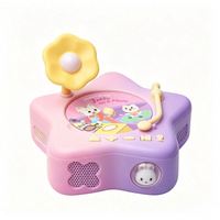 Tourne-disque automatique japonais pour maison de poupée avec double cassette et préamplificateur phono