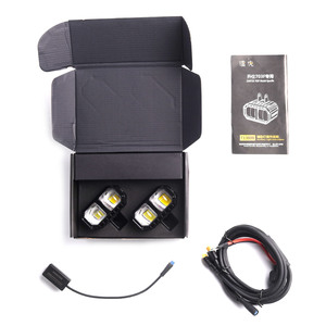 T13000 703F Sepcial High Quality LED <b>Motorcycle</b> Light Kit Low Beam Lens Design <b>Switch</b> Adapter Included - Product Image 4