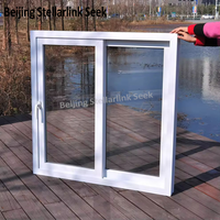 Ventana Corredera de UPVC con Aislamiento Térmico Excelente, Doble Vidrio, Reducción de Ruido, Núcleo de Acero Resistente y Duradero para Edificios Residenciales