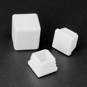 Xinglong Furniture Accessories <b>Square</b> Plug 20x20 Plastic Tube End Cap For Furniture Legs Durable Stopper Foot Pad - Product Image 3
