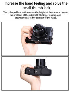 <span class=keywords><strong>UURig</strong></span> ตัวยึดเพิ่มความยาว R016ลิตร,สำหรับไมโครโฟน Canon G7X Mark III ถอดออกได้เร็วขยายแผ่นติดรองเท้าแบบเย็นสำหรับไฟ LED - Product Image 5