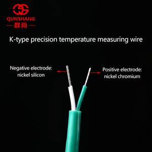 K型シリカゲル熱電対ワイヤー特殊温度感知ワイヤー防水コード2 * 24AWG - Product Image 4