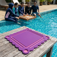 Table et tapis de mahjong américain flottants imprimés en EVA, best-sellers transfrontaliers