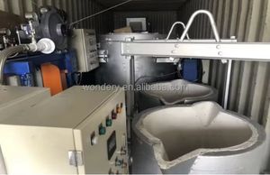 Machine de cuisson de poche en fonte pour préchauffer la poche en aluminium avec un brûleur à gaz - Product Image 5