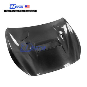 Capucha de fibra de carbono agresiva para Infiniti Q50 2013-2024 - Product Image 1