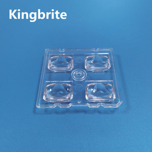 उच्च गुणवत्ता <span class=keywords><strong>4</strong></span> में <span class=keywords><strong>1</strong></span> 5050 3535 एलईडी लाइट मॉड्यूल लेंस संकीर्ण बीम कोण स्पष्ट सतह 50x50 मिमी एलईडी लेंस बाहरी उपयोग के लिए 50x50 मिमी एलईडी लेंस - Product Image 3