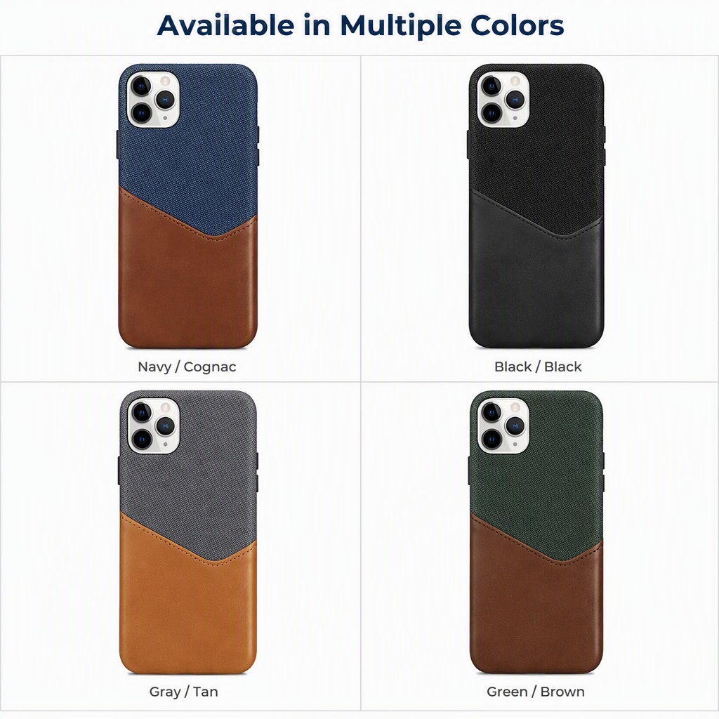 <strong>2026</strong> New Product Covers Celulares Genuine Leather Phone <strong>case</strong> with Card Holder <strong>for</strong> iphone 17 18 Pro Max