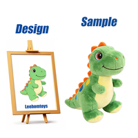 Peluche de dinosaure personnalisée de haute qualité pour bébé, animal en peluche doux et personnalisé, décoration de chambre d'enfant, poupée en peluche moelleuse