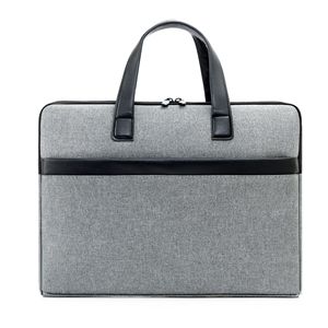 Business Briefcase Genuine Leather Meeting Printed Waterproof Soft <b>Computer</b> Documents Polyester Oxford Laptop <b>Bag</b> - Product Image 6