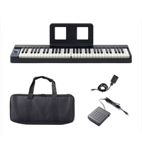 Meilleur Prix ZB161 Clavier de Piano Portable Professionnel Clavier Électronique Piano pour Débutants