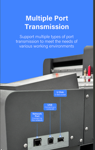 Çift kafaları dijital masaüstü grafik çizici yeni Signmaster 5070 6090 ile Servo Motor QR tarama için ambalaj etiketleri kesme kırma - Product Image 6