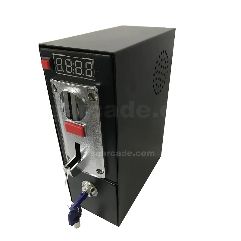 DG600F Offre Spéciale boîte de minuterie à pièces de monnaie pour chaise de massage machine à laver boîte de contrôle du temps à pièces de monnaie