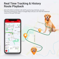 Micodus nouveau MP50G chien de chasse bétail cheval surveillance du mouvement en temps réel 4G dispositif de suivi Animal Smart Gps Tracker localisateur animal de compagnie