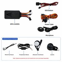 Traceur GPS 4G avec kit de capteur de niveau de carburant à ultrasons pour flotte