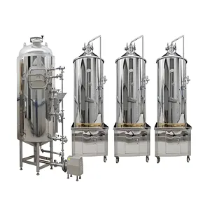 Équipement de fermentation de bière artisanale d'occasion Pompe à haute productivité pour récipients à pression 1000L 500L 300L 100L Fermes à usage domestique