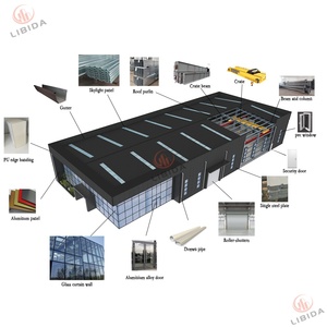 Edificio Industriale con Struttura Metallica a Basso Costo, Progettazione Capannone in Metallo, Edificio Magazzino in Metallo - Product Image 5
