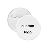 Badge bouton personnalisé avec logo, cadeau promotionnel, badge bouton en étain de forme ronde, dessin animé 3D, 9 cm