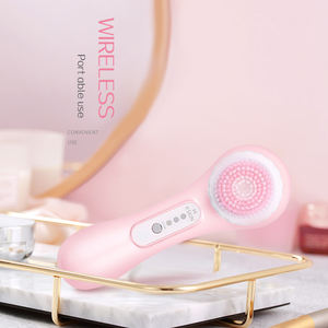 Cepillo de Limpieza Facial Eléctrico Iónico con Cerdas de Silicona Suave, Doble Cara, Limpieza Profunda de Poros y Exfoliación, Uso Doméstico - Product Image 2