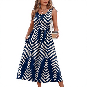 Chevron Dresses for Women - Elegant Knit Maxi Style
