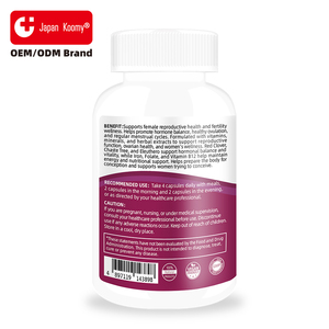 Fabricante de Suplementos para la Fertilidad Femenina al por Mayor, para la Salud Diaria, 120 Cápsulas de Apoyo a la Fertilidad Femenina - Product Image 5