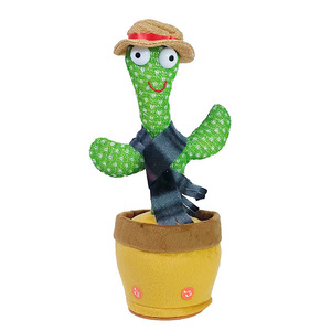 Juguete de Cactus Interactivo que Habla y Baila, de Alta Calidad, Imita Sonidos, Reproduce 120 Canciones, con Luces LED de Peluche Suave, Regalo para Bebés - Product Image 2
