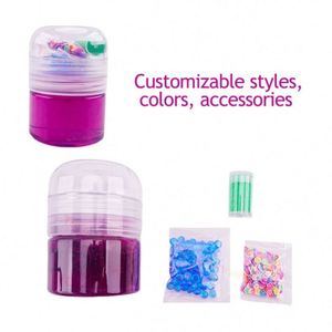 Arcilla Plástica Blanca Transparente, Slime a Granel, No Tóxico, Kit de Slime Azul para Niños, Juguetes al por Mayor Toysrunner SL295 - Product Image 6