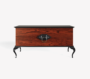 Modern Luxury <strong>Mahogany</strong> Finish Nightstand Elegant Bedroom Furniture Solid Wood <strong>Bedside</strong> <strong>Table</strong> with Drawer - Product Image 2