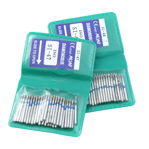 Kit di frese dentarie diamantate diamantate dentali per strumenti dentali da 50 pz/borsa - Product Image 5