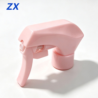 Nouveau design personnalisé 24/28 410 Pulvérisateur à gâchette en plastique transparent noir écologique pour liquides et huiles avec bouchon de sécurité enfant