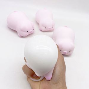Puppy Pig Squishy Bun Toy <b>Squeeze</b> for Girls and Boys Cute Animal Stress <b>Balls</b> Fidget Toys - Product Image 6