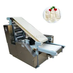Dumpling Wrapper Machine Automatic / Dumpling Skin Maker With Dumpling / Samosa Wrapper Molding Machine