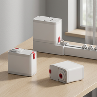Motor Eléctrico Moderno para Cortinas, Mini, con Control por Voz Tuya WiFi/Zigbee/Bluetooth, Aleación de Aluminio, para Baño, Cocina/Sala de Estar, Hogar