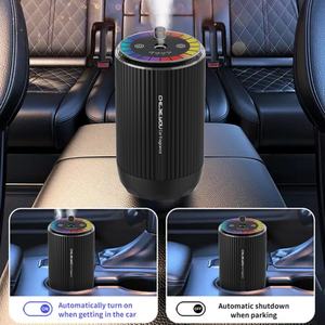 Diffuseur de parfum intelligent portable électrique rechargeable pour voiture, diffuseur d'arômes sans eau en alliage 50 ml avec USB Type-C - Product Image 2