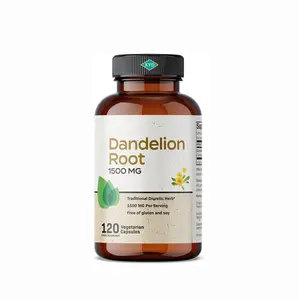 OEM Private Label Herbal Dandelion Vegan Capsule Non-GMO Dandelion Root Extract Capsule For Improve Liver Function Health