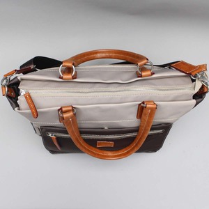 Custom OME Color Block <b>Nylon</b> <b>Tote</b> Bag With Detachable Crossbody Strap Multi Pocket Water Resistant Laptop <b>Tote</b> Bag For Women Off - Product Image 4