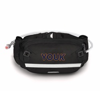 YOUK BSCI usine personnalisé Polyester fermeture éclair unisexe ceinture taille sac léger Portable cyclisme course hydratation Pack extérieur